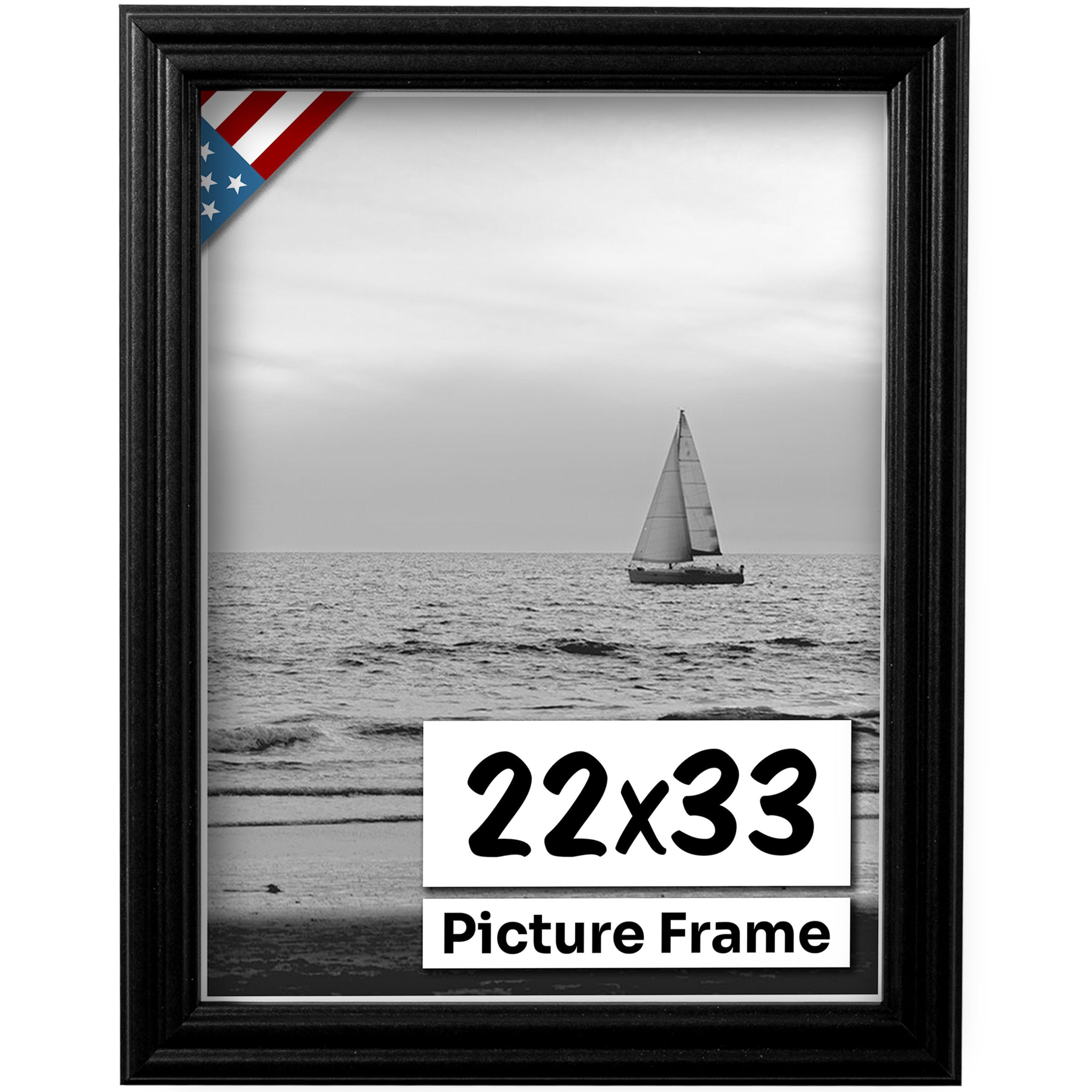 アート・デザイン・音楽 FRAME #61 (MAR/APR 2008) Amazon.com - US Art Black 22x33 Picture Frame .75